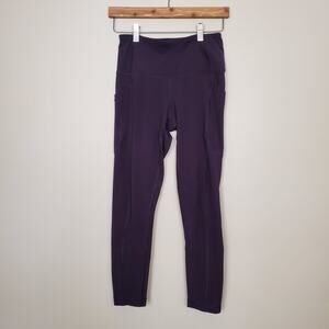 Yogalicious Legging Cropped Purple Small